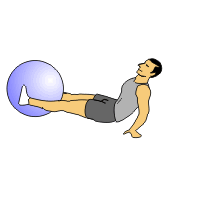 تمارين الكرة الطبية لشد عضلات البطن و ازالة الترهلات و شد الجسم