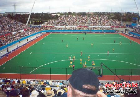 An example of a hockey field -Sydney Olympic Park Hockey Centre2000